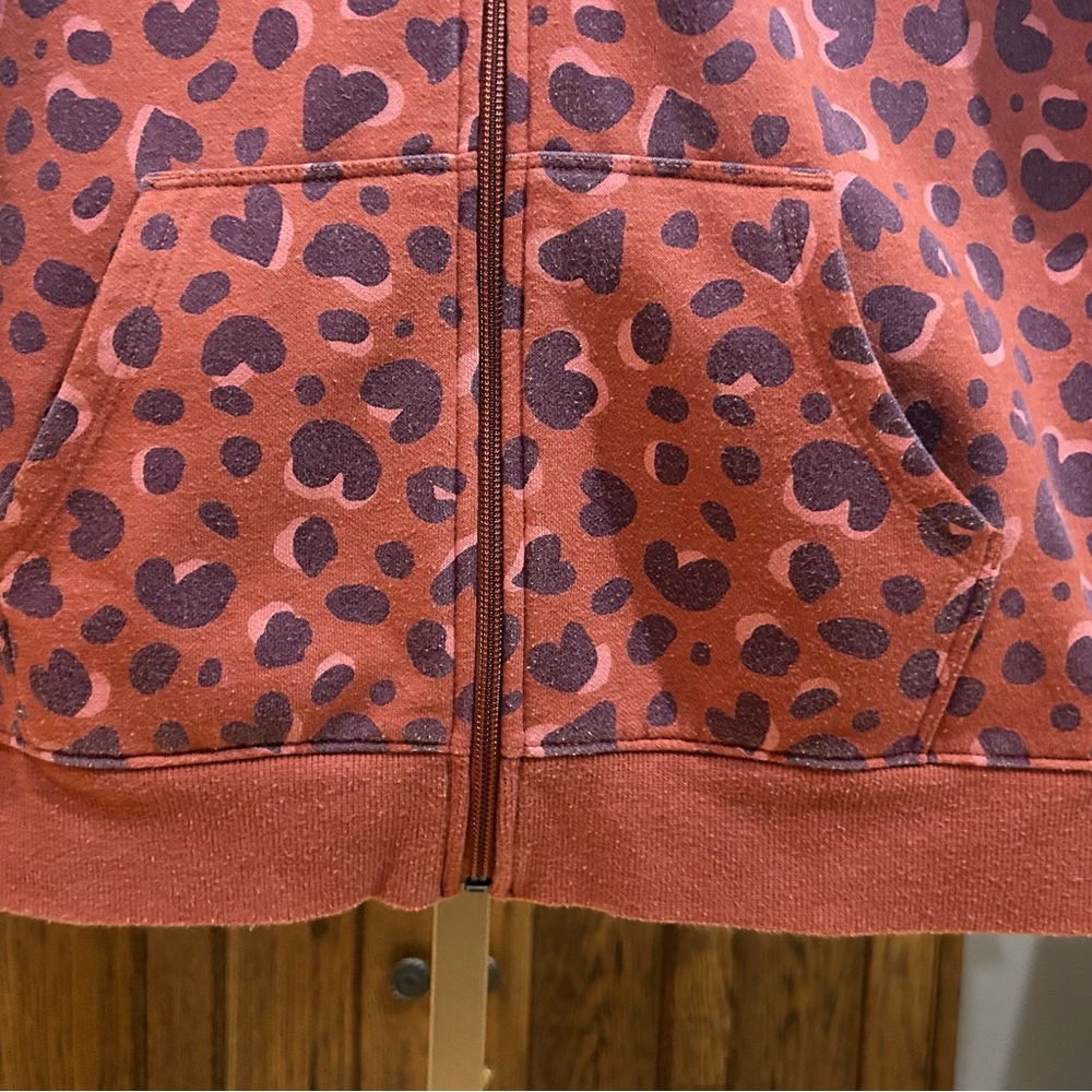 Cat & Jack Girl’s Hooded Zip Front Jacket Size XL (14) - Picture 4 of 7